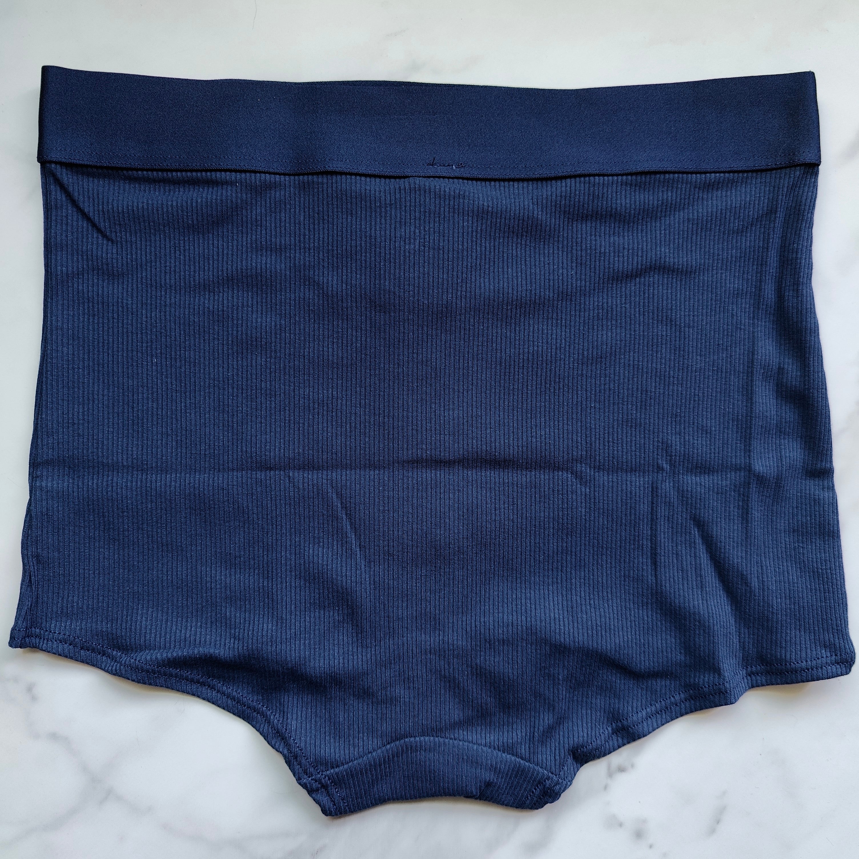 Rib High-Waist Boyshort Panty