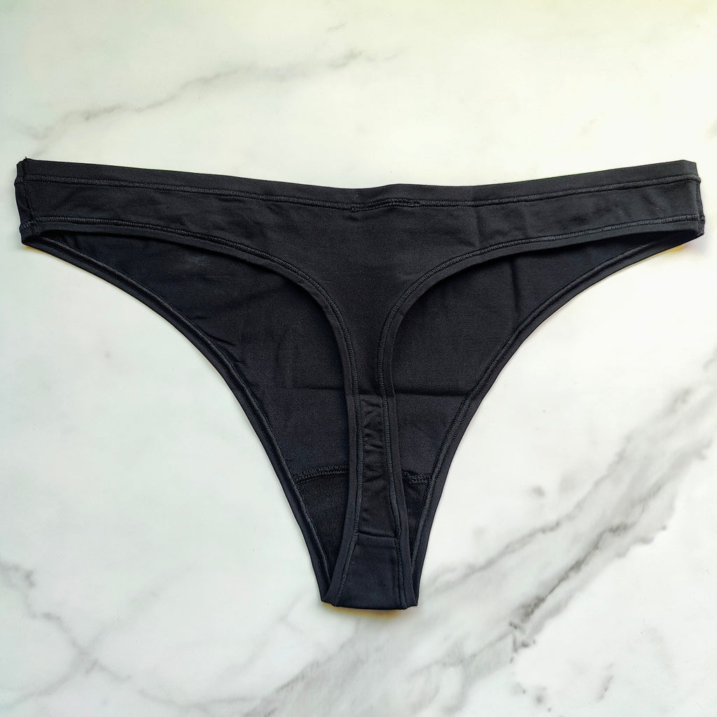 Base Stretch Thong Panty