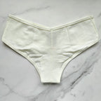 Waffle Cotton Cheekster Panty