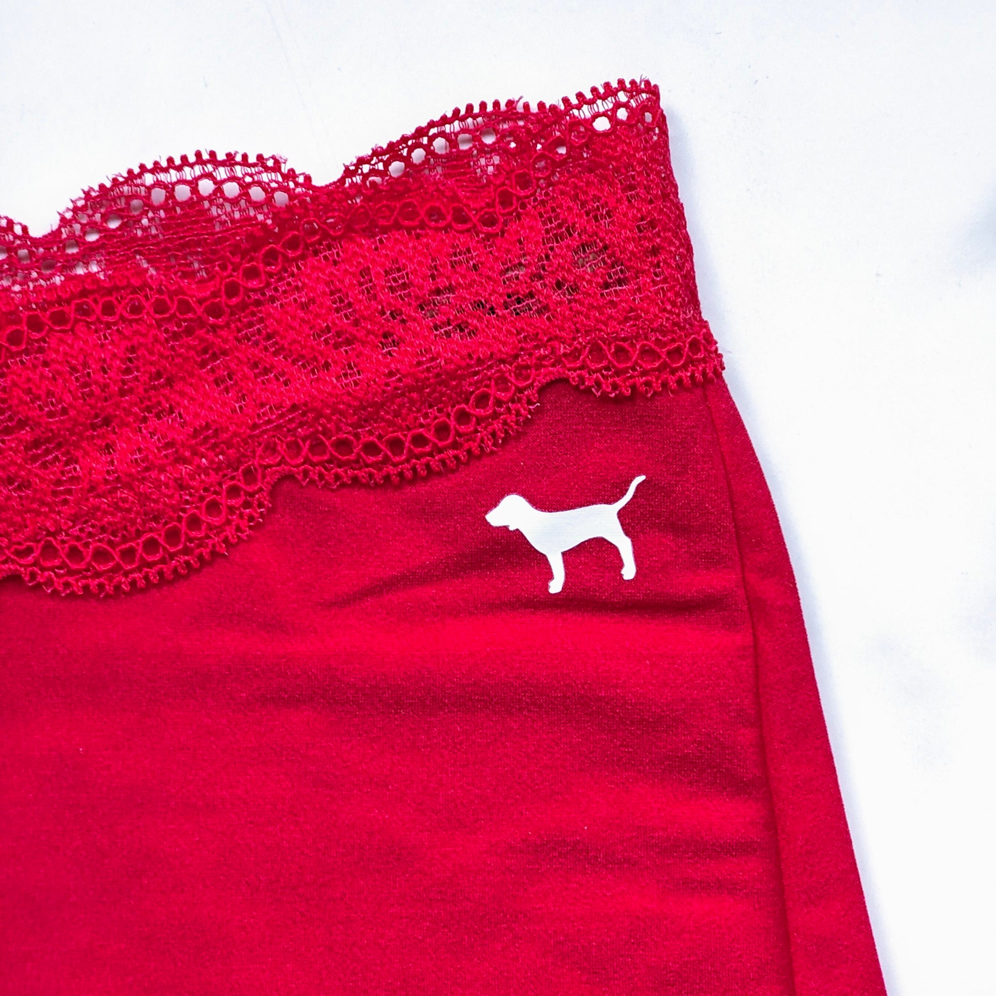 Lace Waistband No-Show Boyshort Panty