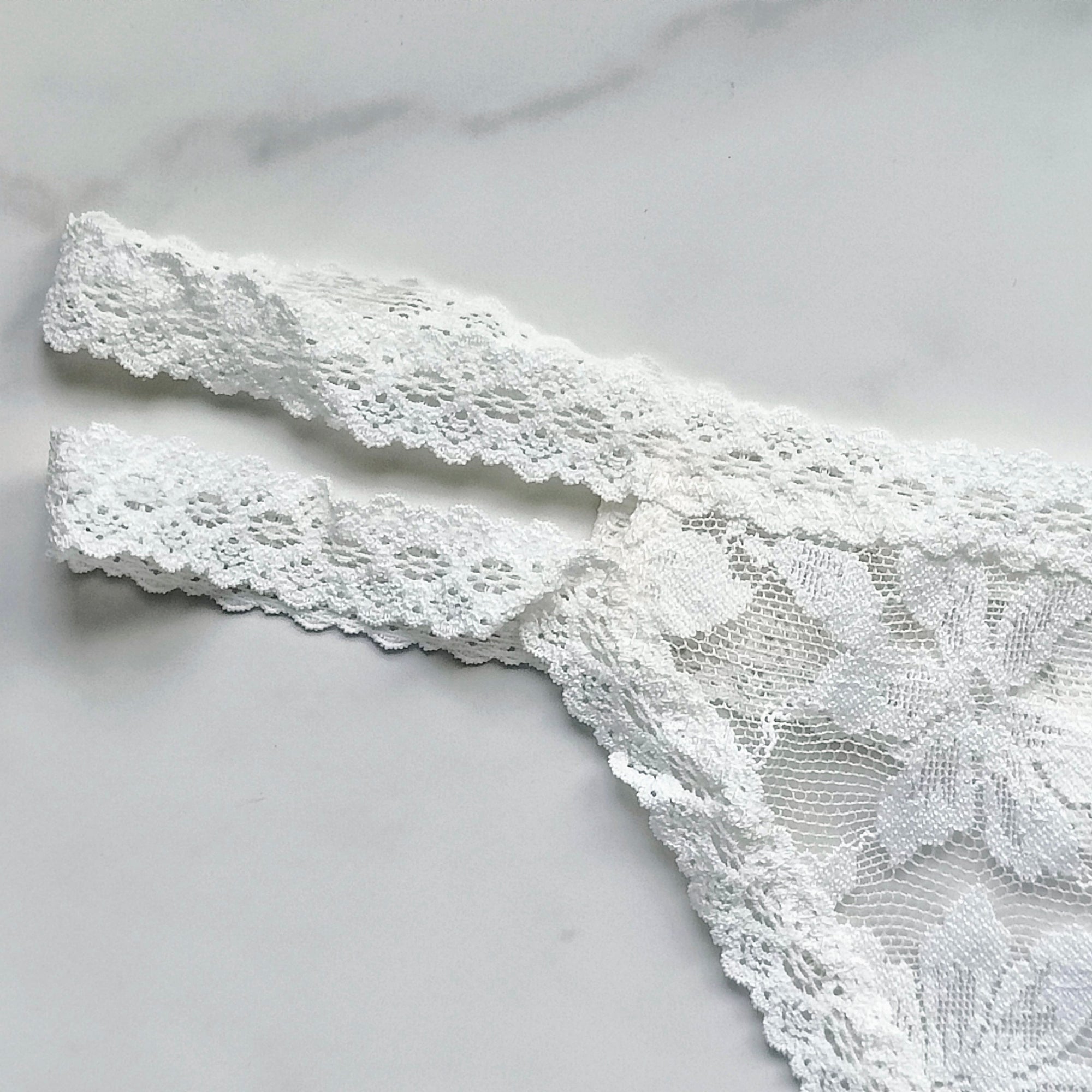 Classic Lace Strappy Thong Panty