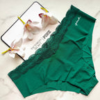 Lace Waistband No-Show Cheekster Panty