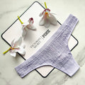 PINK Victoria's Secret  Cable Knit Seamless Thong Panty 