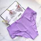 No-Show Lace-Trim Cheeky Panty