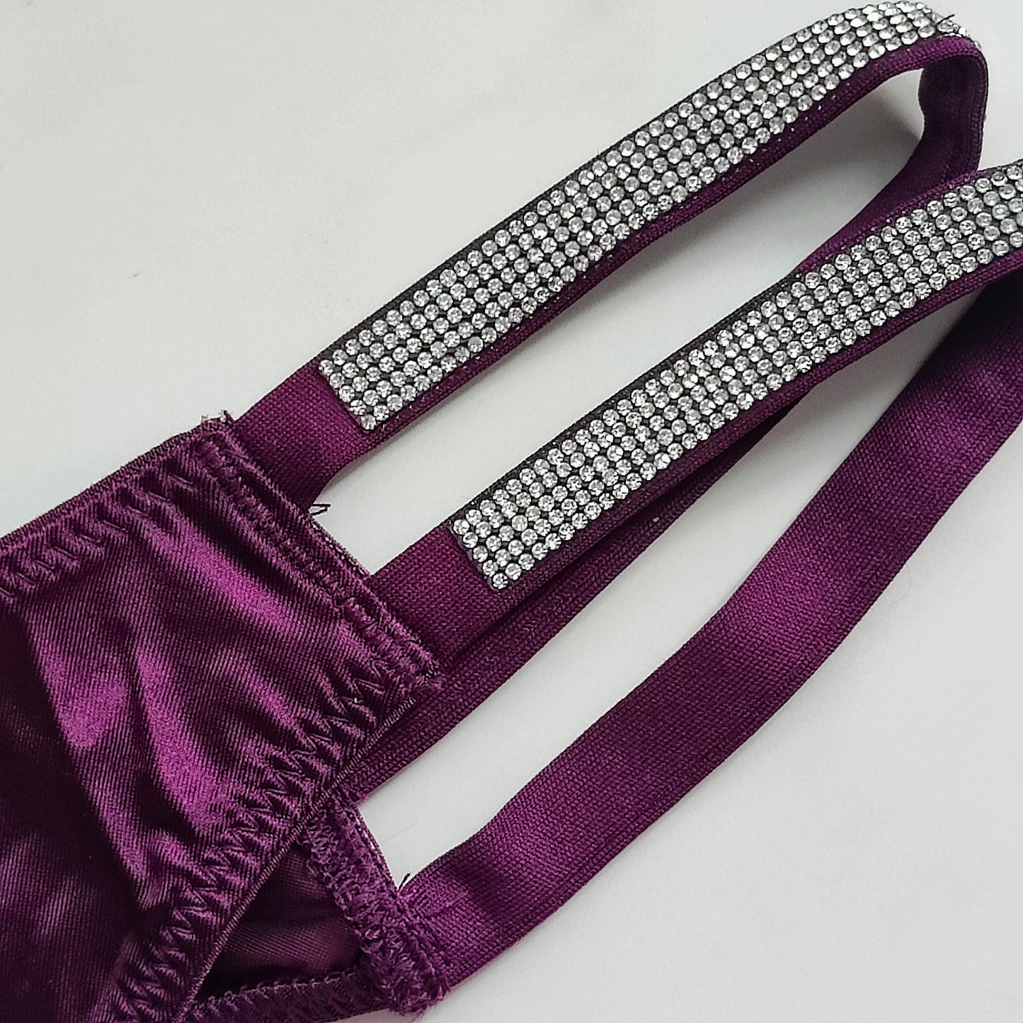 Very Sexy Double Shine Strap Smooth Thong Panty