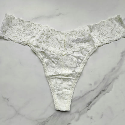 Embraceable Signature All-Over Lace Thong Panty