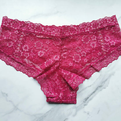 The Lacie Shimmer Lace Lace-Up Cheeky Panty