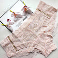 Victoria's Secret  The Lacie Shimmer Lace Lace-Up Cheeky Panty 
