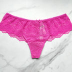Dream Angels Lace Hipster Thong Panty