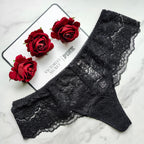 Dream Angels Lace Hipster Thong Panty