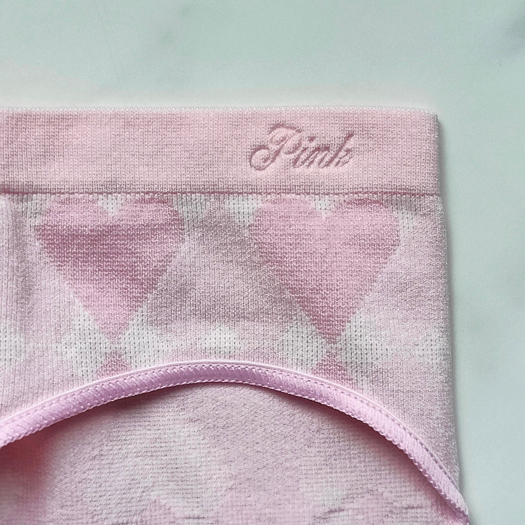 Heart Jacquard Seamless Bikini Panty