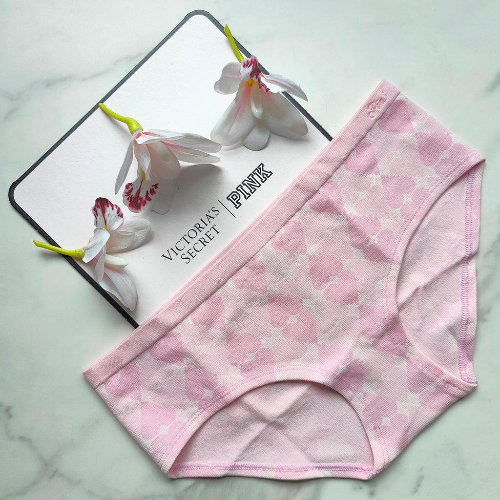 Heart Jacquard Seamless Hiphugger Panty