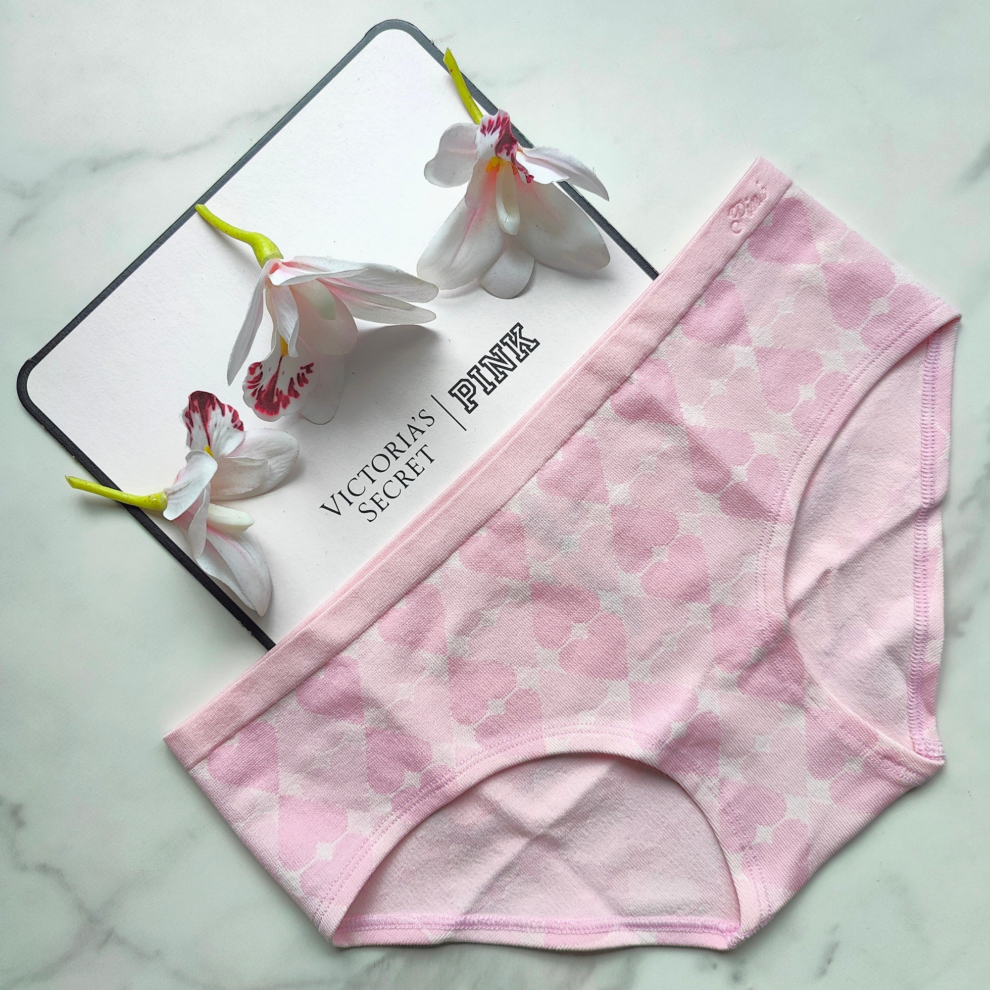 Heart Jacquard Seamless Hiphugger Panty