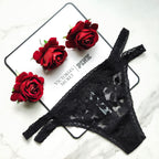 Classic Lace Strappy Thong Panty