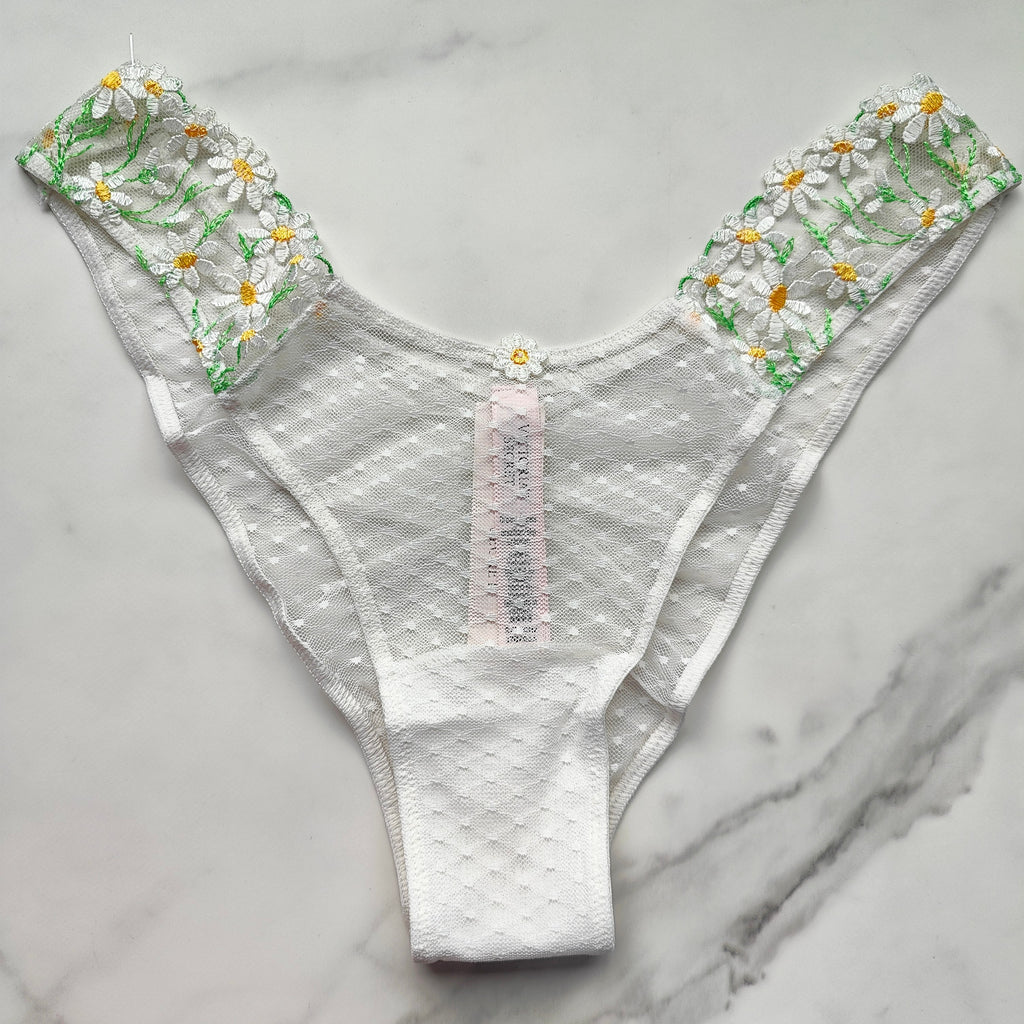 Dream Angels Daisy Chain Embroidery Brazilian Panty