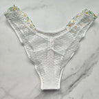 Dream Angels Daisy Chain Embroidery Brazilian Panty