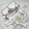 Victoria's Secret  Dream Angels Daisy Chain Embroidery Thong Panty 