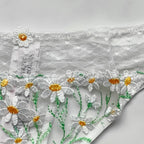 Dream Angels Daisy Chain Embroidery Thong Panty