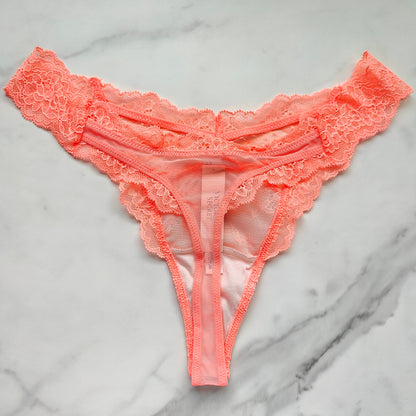 Dream Angels Lace & Mesh Detail Thong Panty