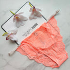 Dream Angels Lace & Mesh Detail String Bikini Panty