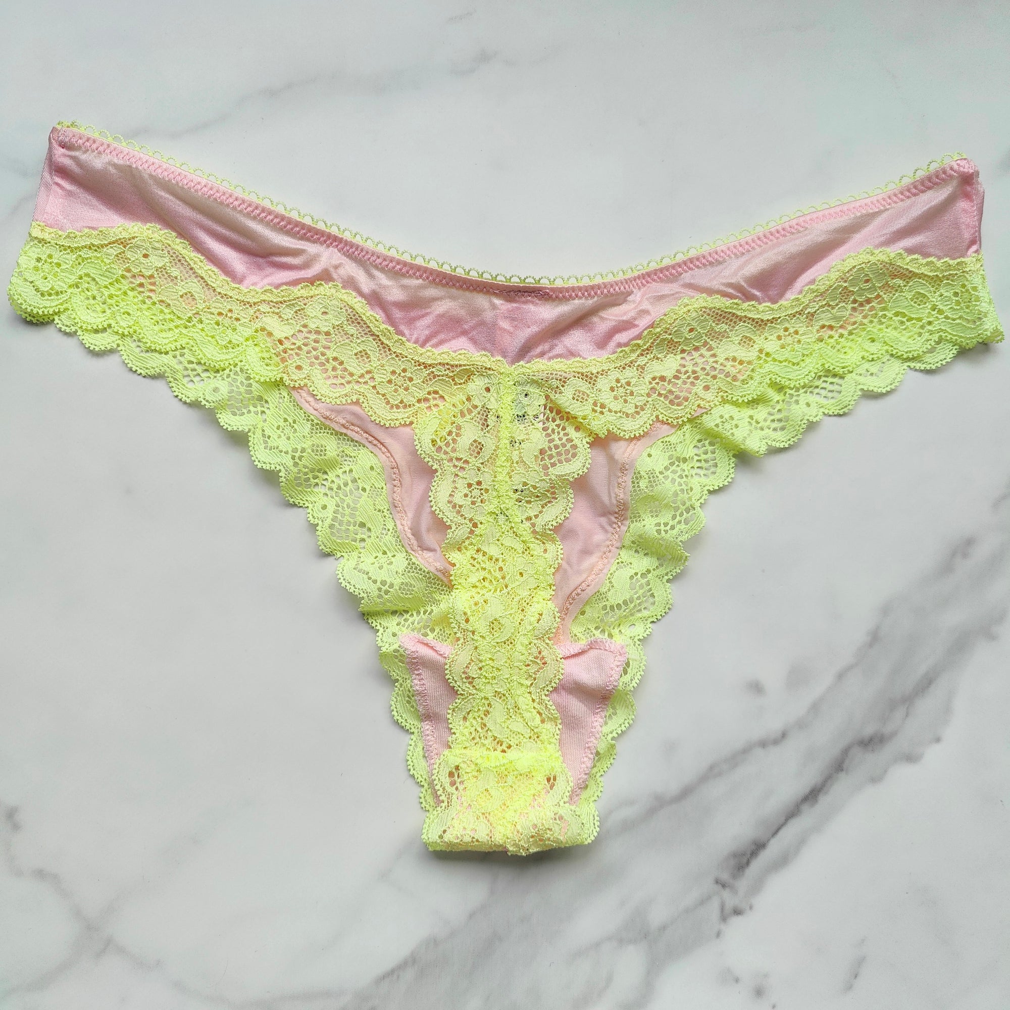 Tease High-Leg Scoop Thong Panty