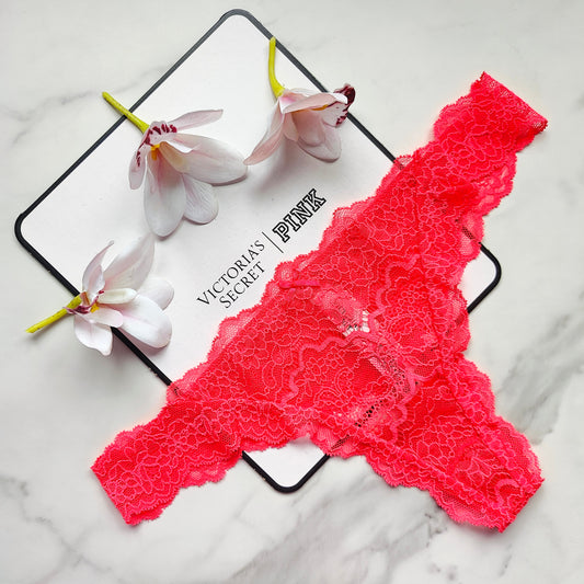 Dream Angels Lace Corded Thong Panty