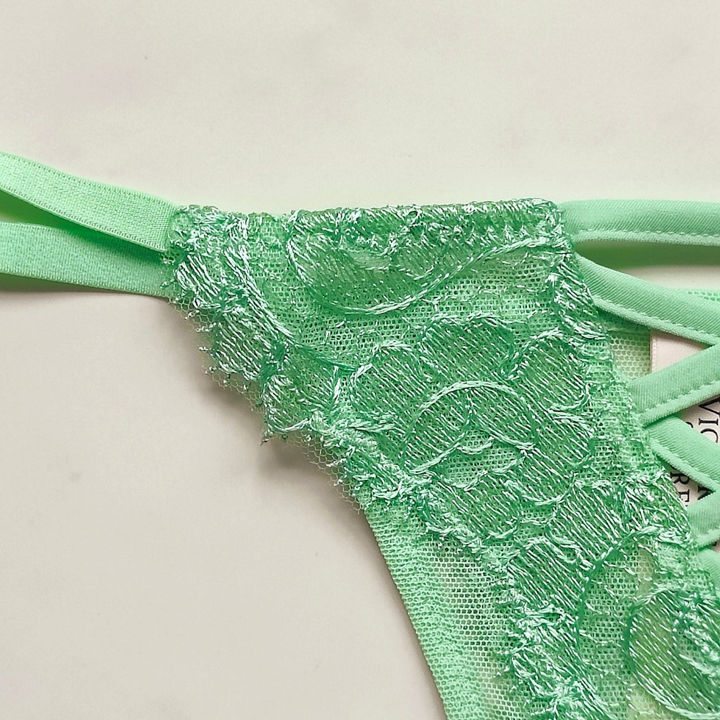 Dream Angels Boho Floral Embroidery Thong Panty