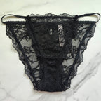 Dream Angels Lace Mini String Bikini Panty