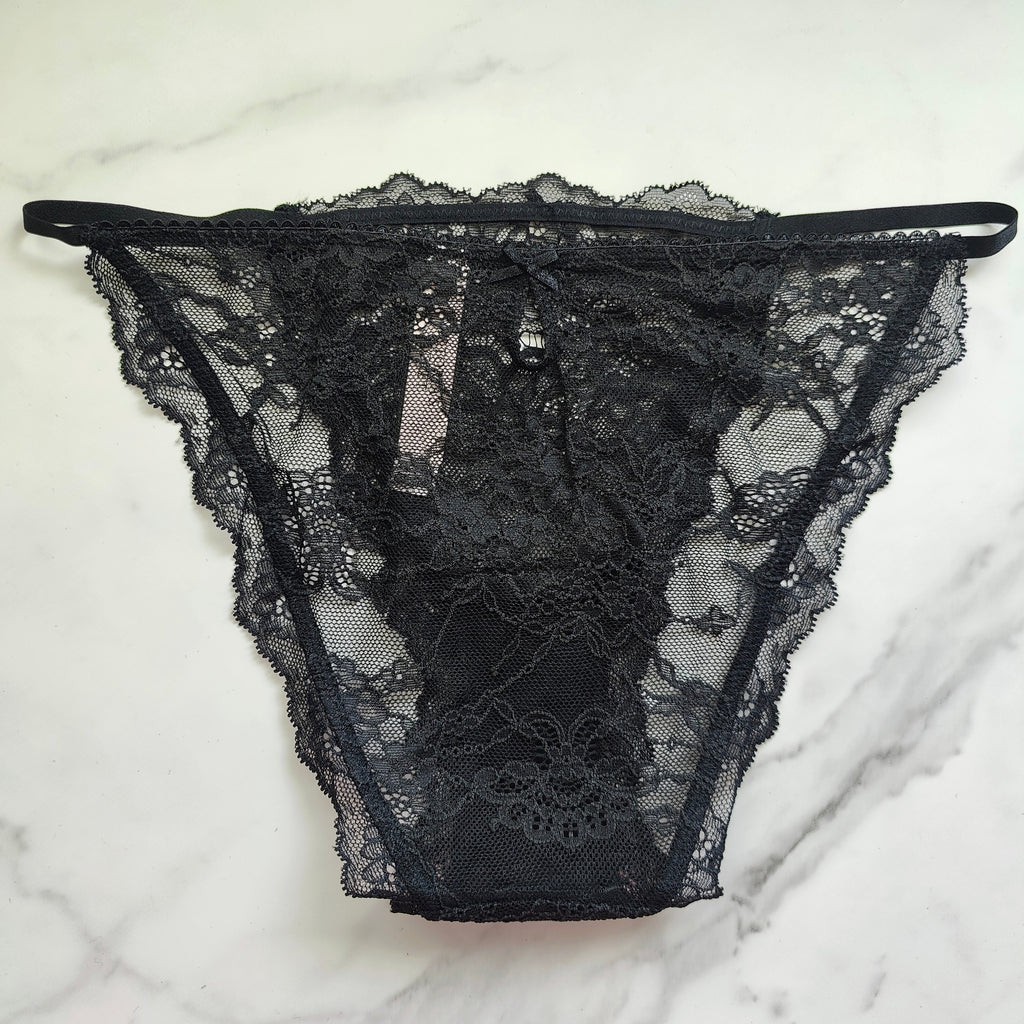 Dream Angels Lace Mini String Bikini Panty