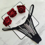 Very Sexy Sheer Shine Thong Panty