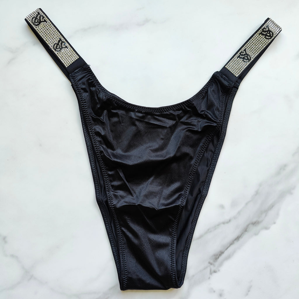 Very Sexy Smooth Shine Strap Brazilian Panty