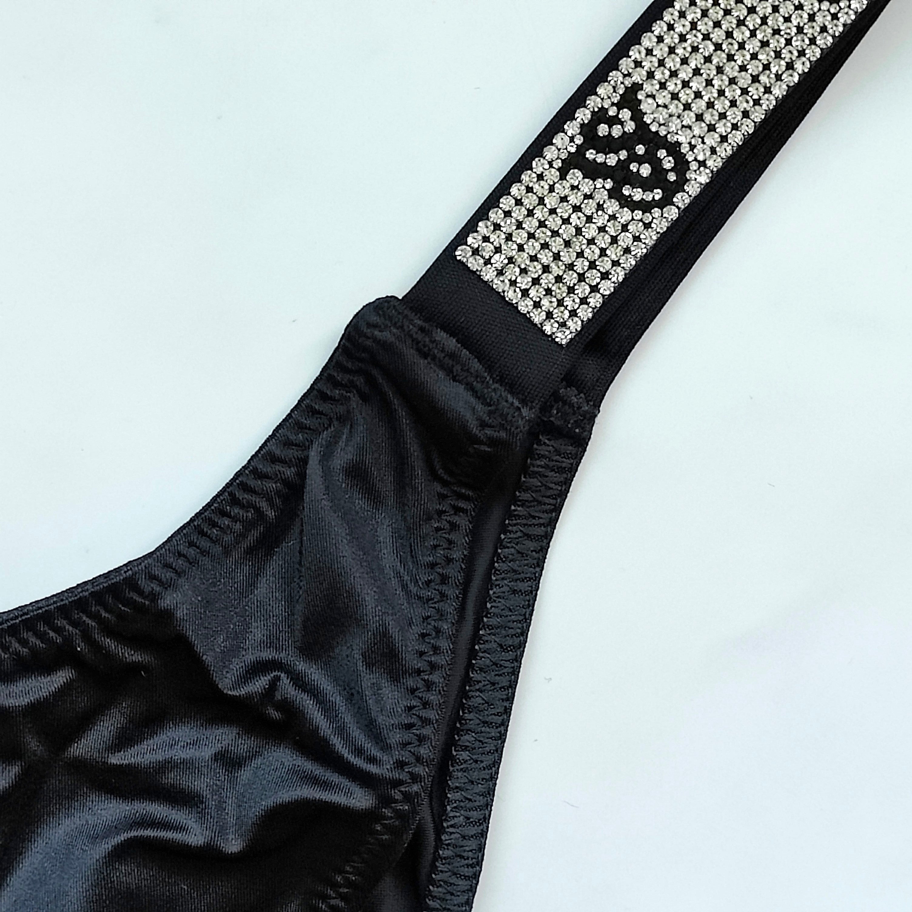 Very Sexy Smooth Shine Strap Brazilian Panty