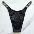Very Sexy Smooth Shine Strap Brazilian Panty