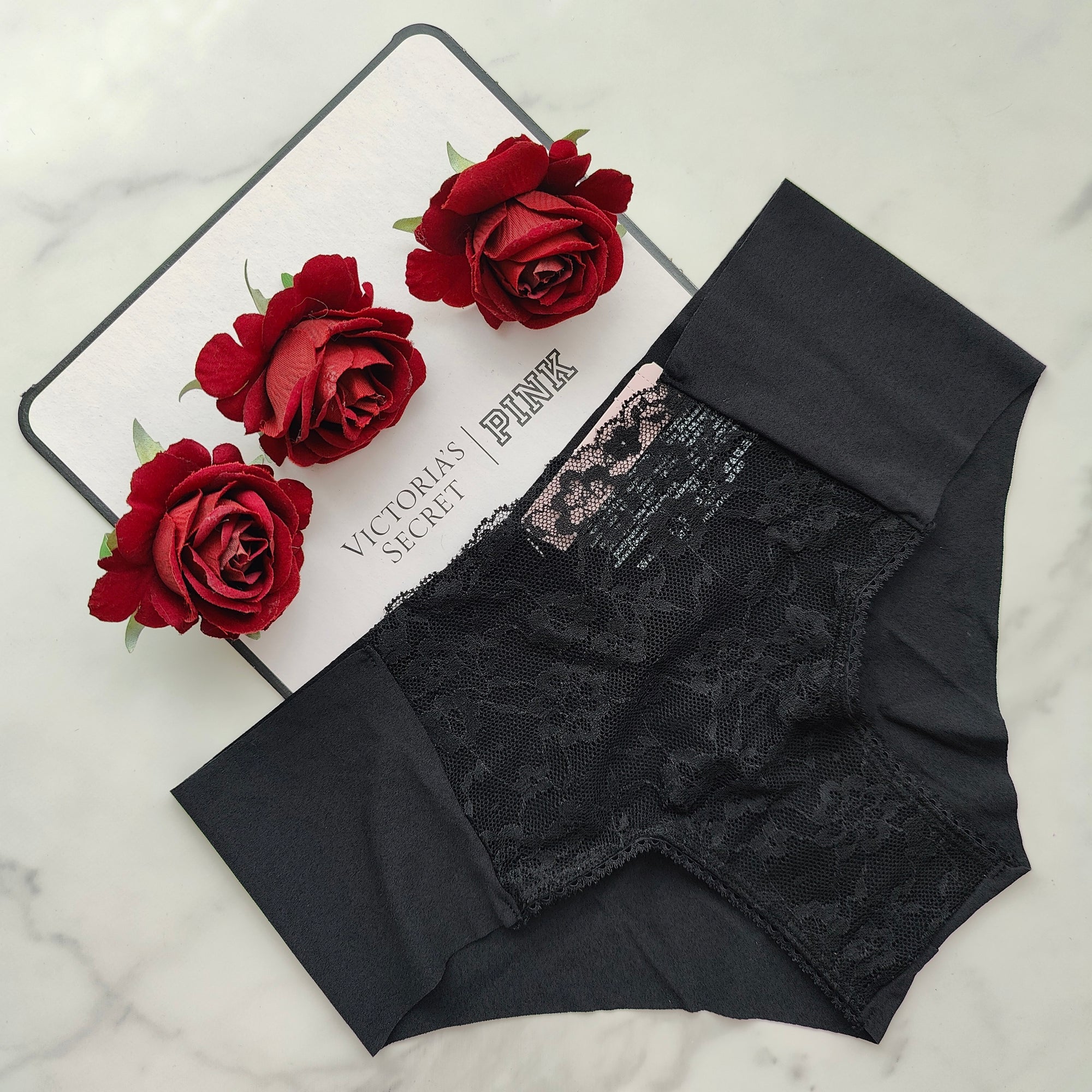 No-Show Lace Detail Cheeky Panty