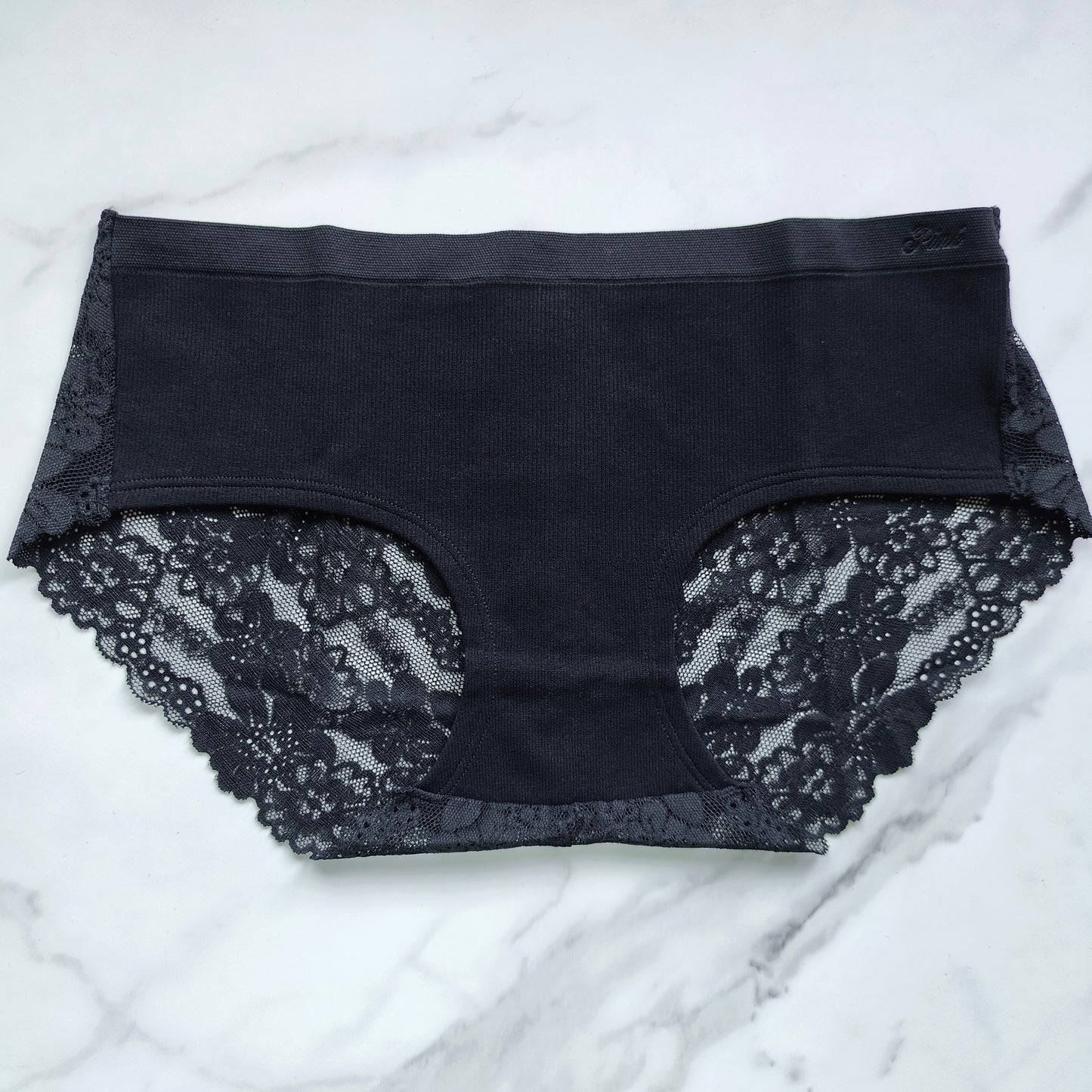 Seamless Lace Back Hiphugger Panty