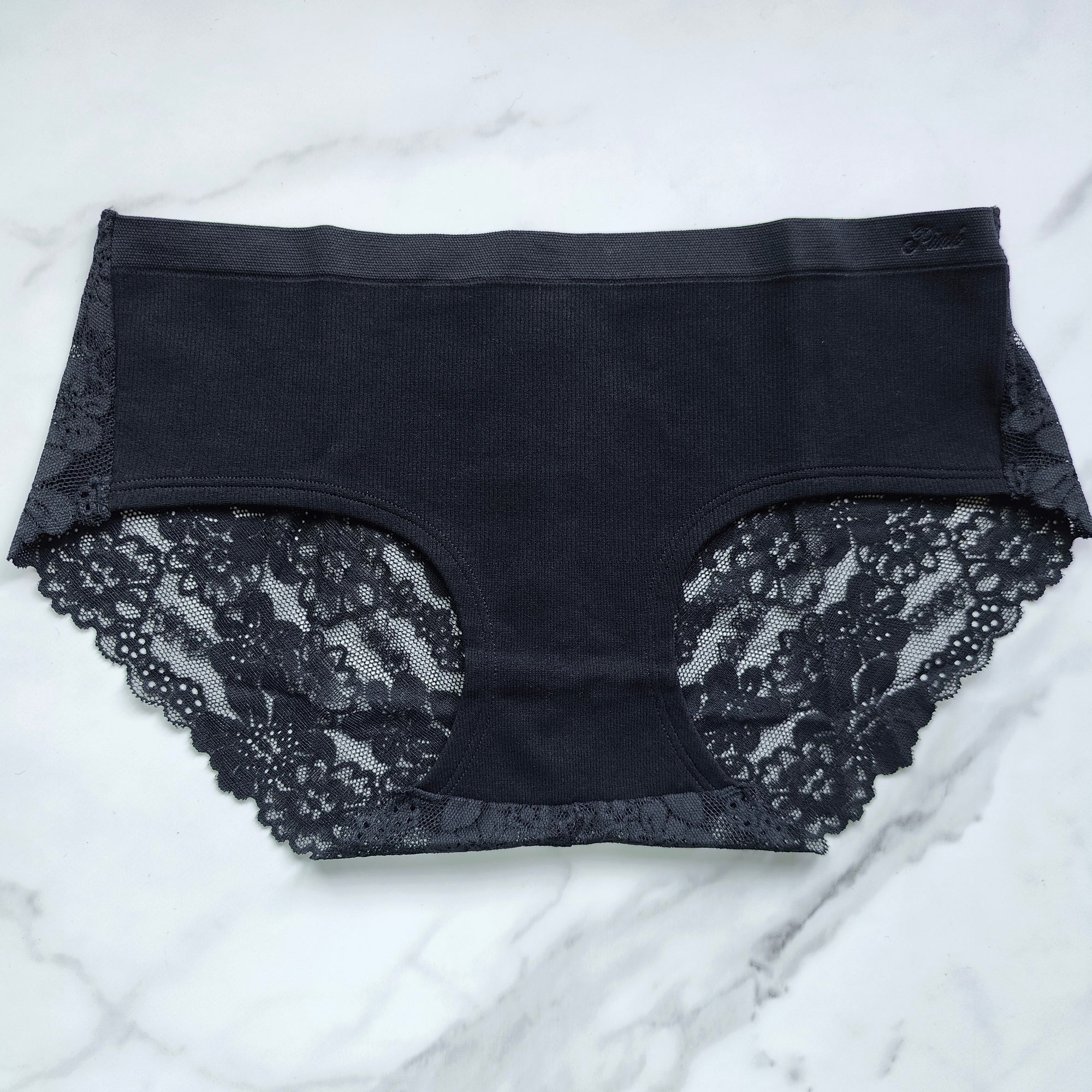 Seamless Lace Back Hiphugger Panty