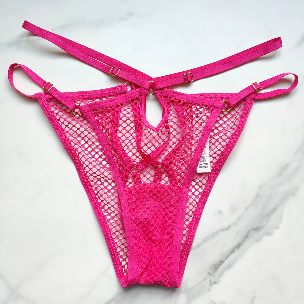 Very Sexy Fishnet String Cheeky Open Back Panty