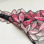 Very Sexy Ziggy Glam Floral Embroidery V-String Panty