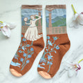 Goob's Closet & Boutique  Enchanting Maiden Cotton Blend Crew Socks 