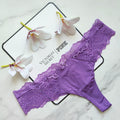 Victoria's Secret  Dream Angels Lace-Trim Smooth Thong Panty 