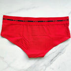Retro Elastic Logo Hipster Panty