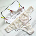 Victoria's Secret  Body By Victoria Lace-Front Thong Panty 