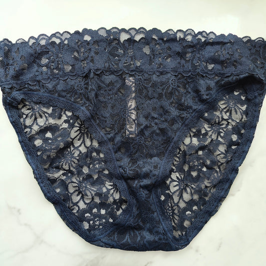 The Lacie Allover Lace High-Leg Brief Panty