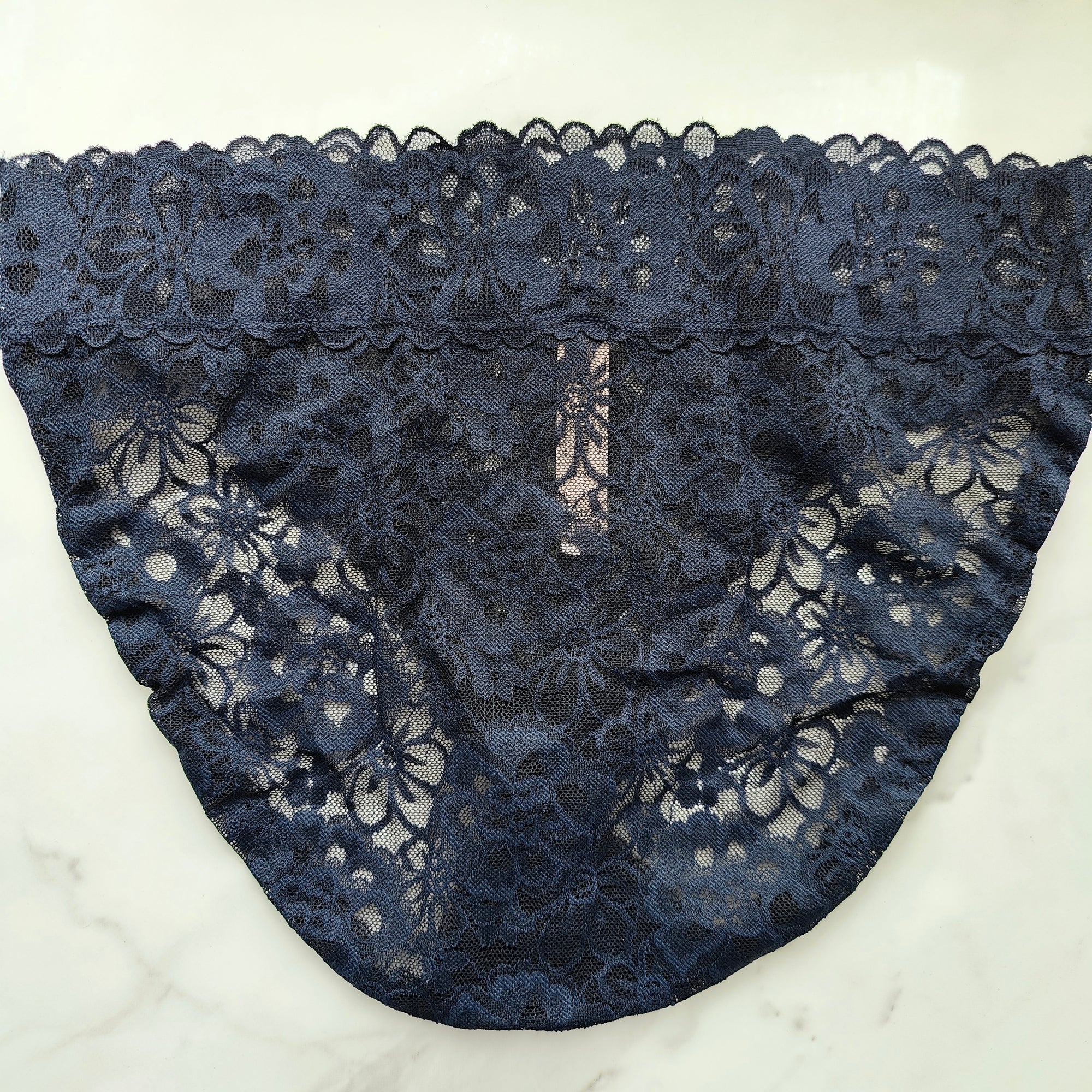 The Lacie Allover Lace High-Leg Brief Panty
