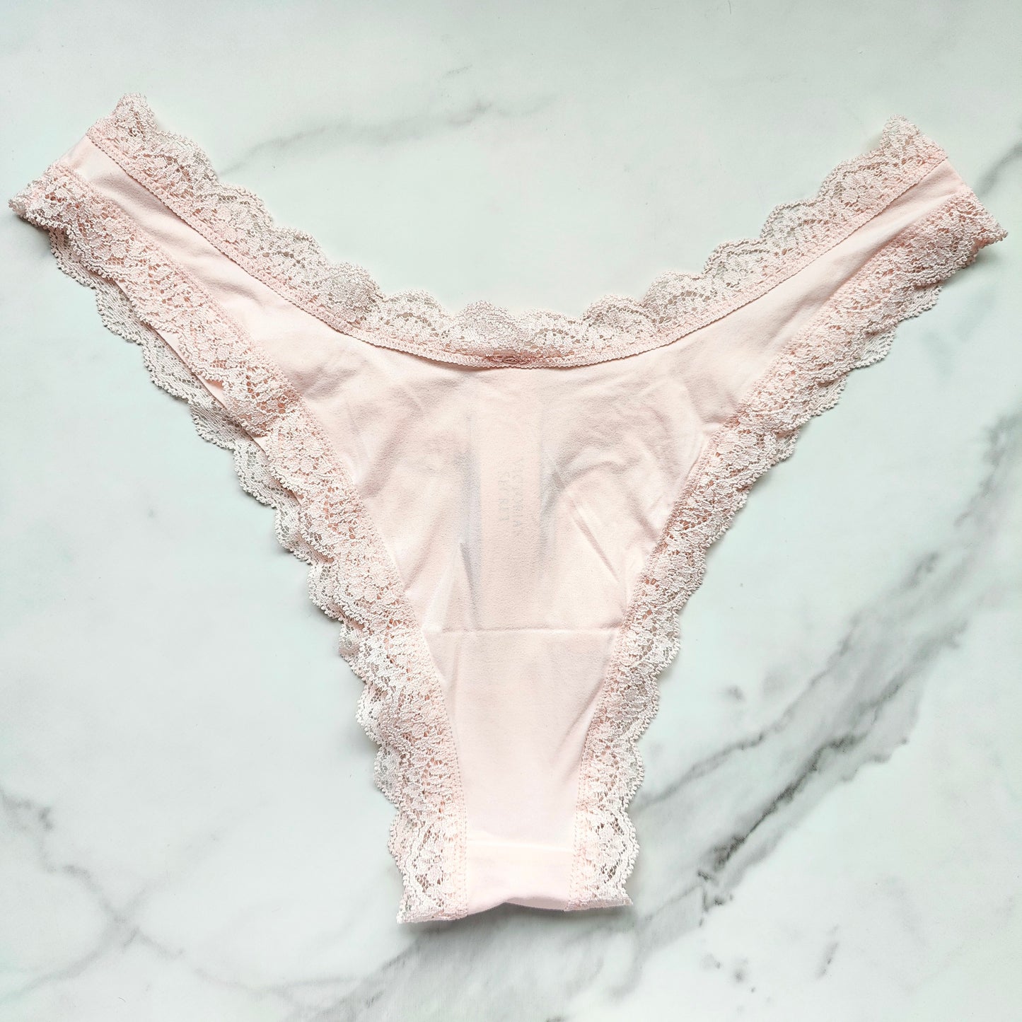 Dream Angels Lace-Trim Brazilian Panty