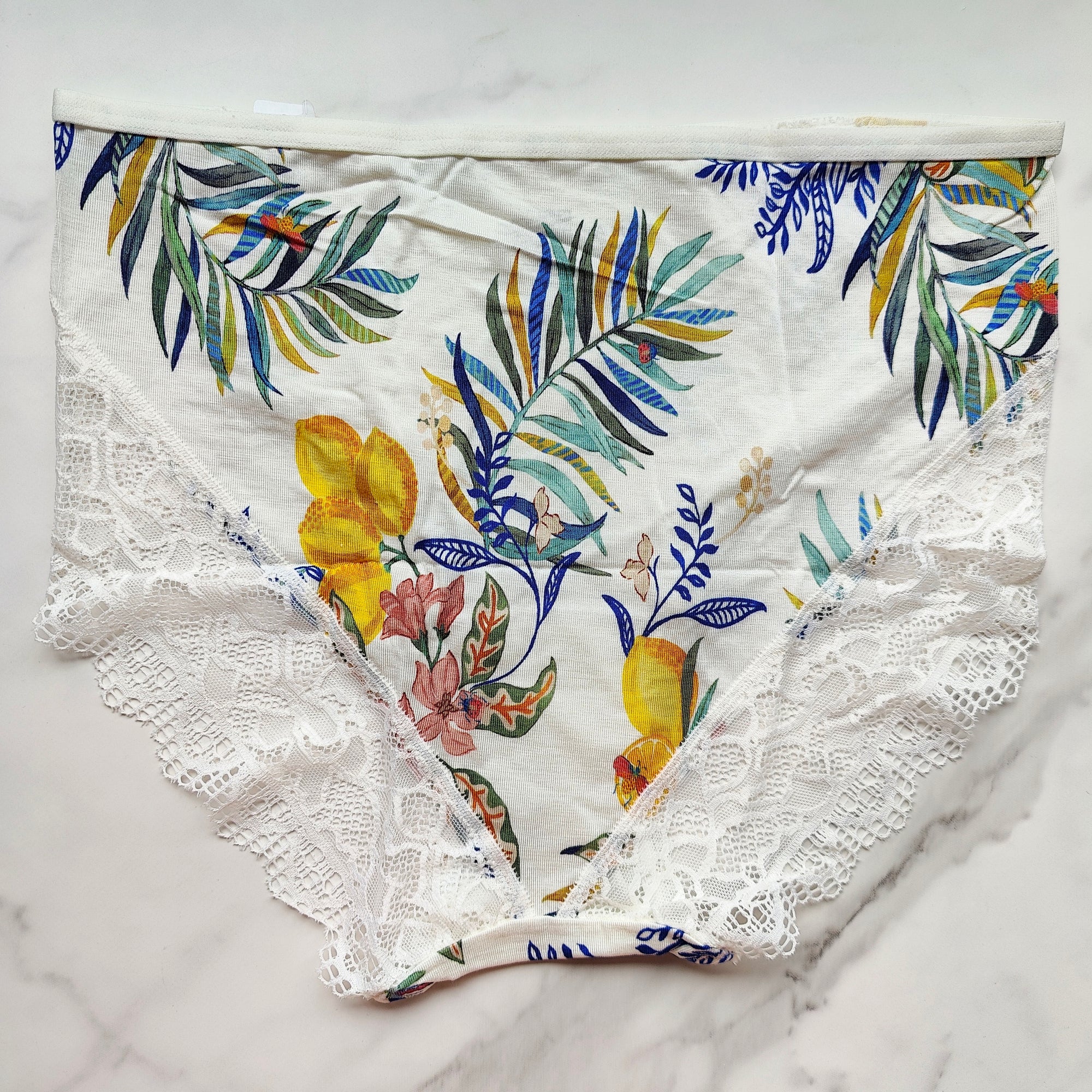 Embraceable Enchanting Lace High-Leg Brief Panty