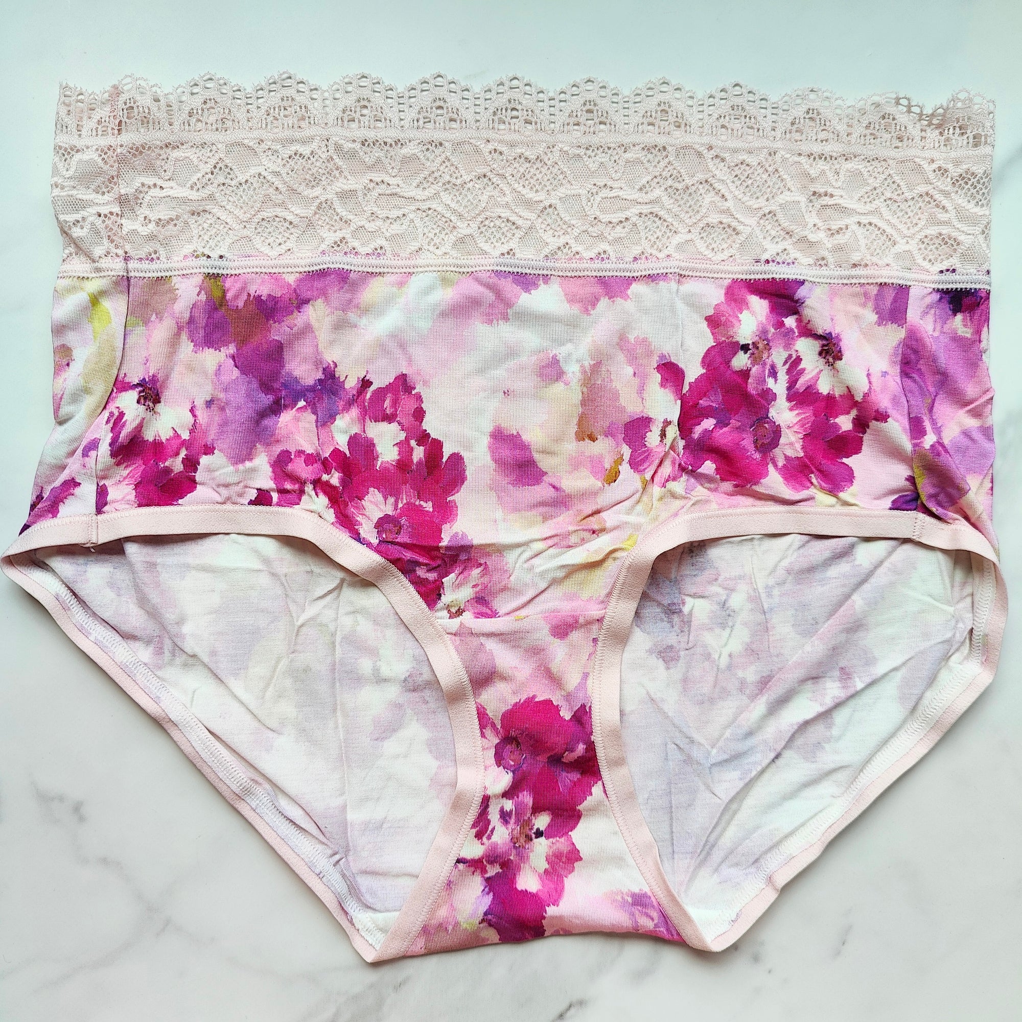 Embraceable Super Soft Enchanting Lace Modern Brief Panty