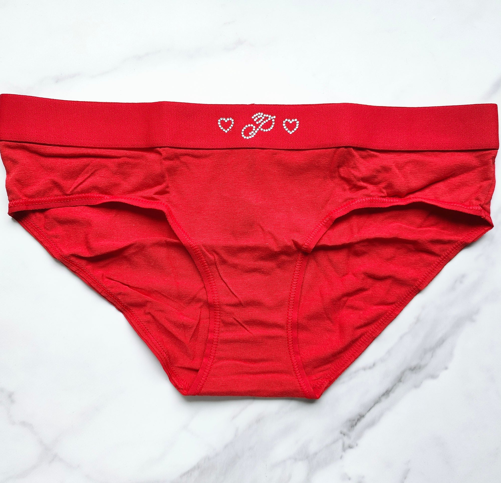 Logo Cotton Shine Hiphugger Panty