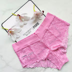 No-Show Floral Lace Cheeky Panty