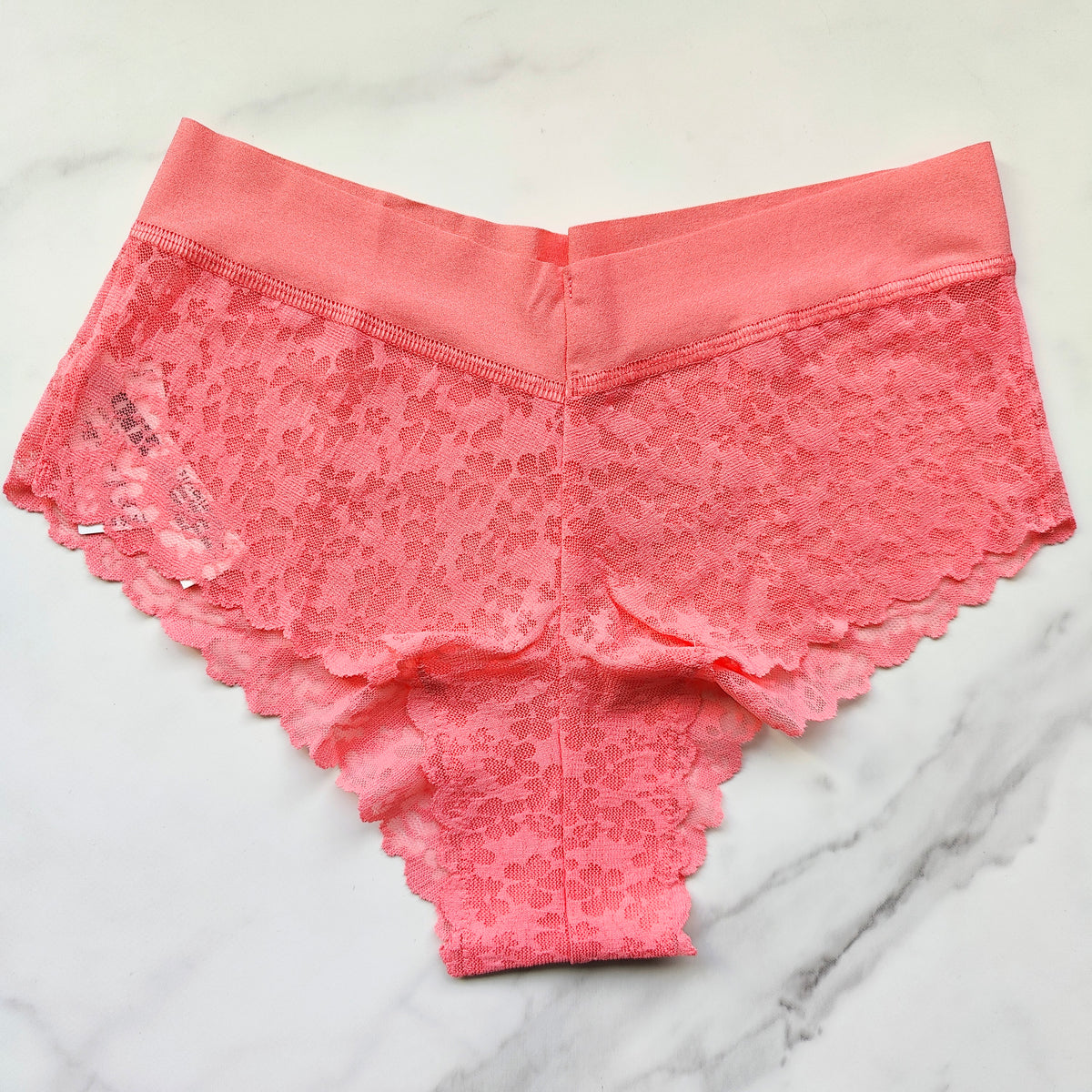No-Show Floral Lace Cheeky Panty